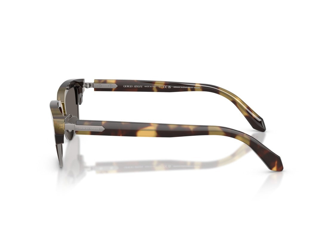 Giorgio Armani Tortoiseshell 0Ar8243 Square Sunglasses