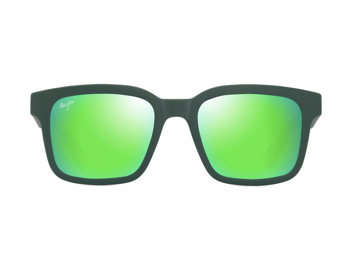 Maui Jim Black Mj0659sa Rectangular Gradient Sunglasses
