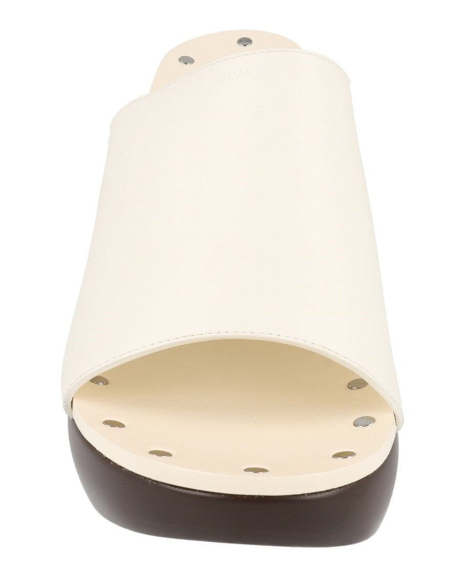 Givenchy G Clog Heel Sandals