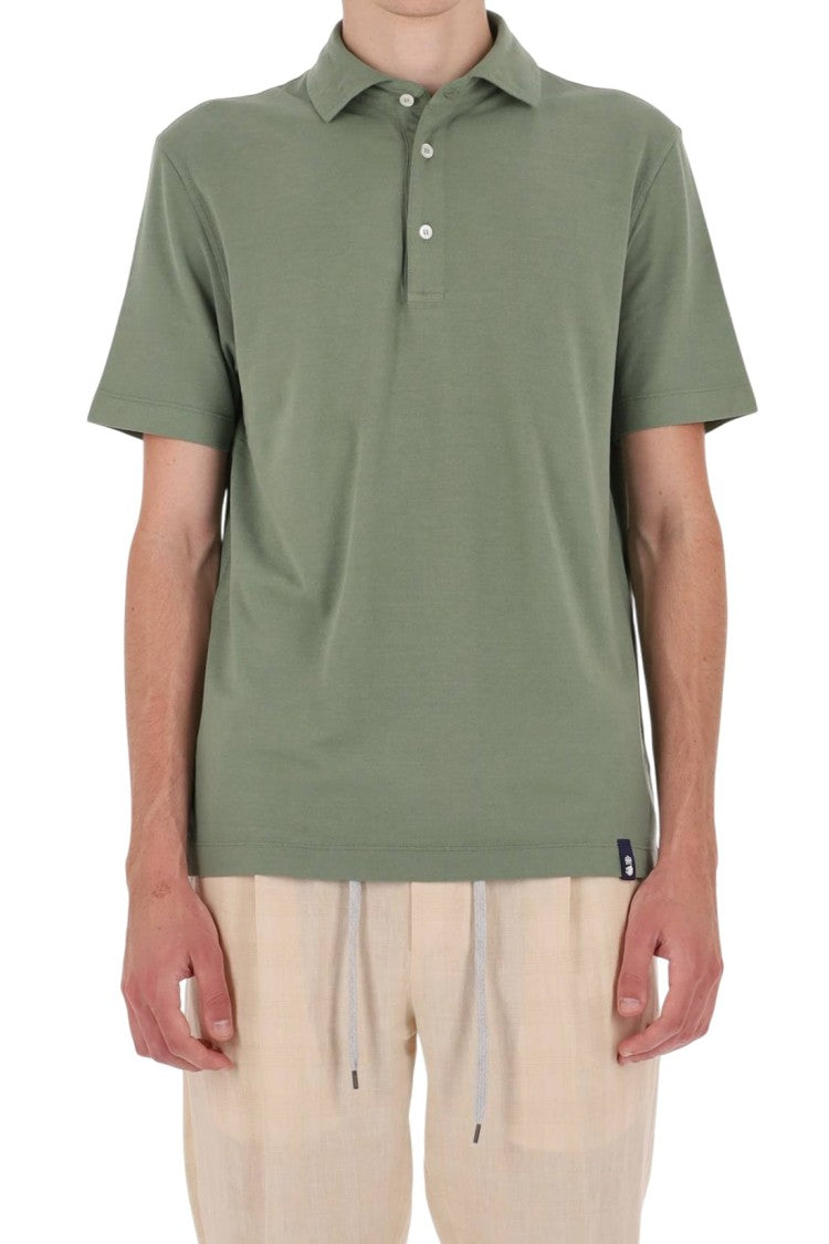 Drumohr Ice Cotton Polo Shirt