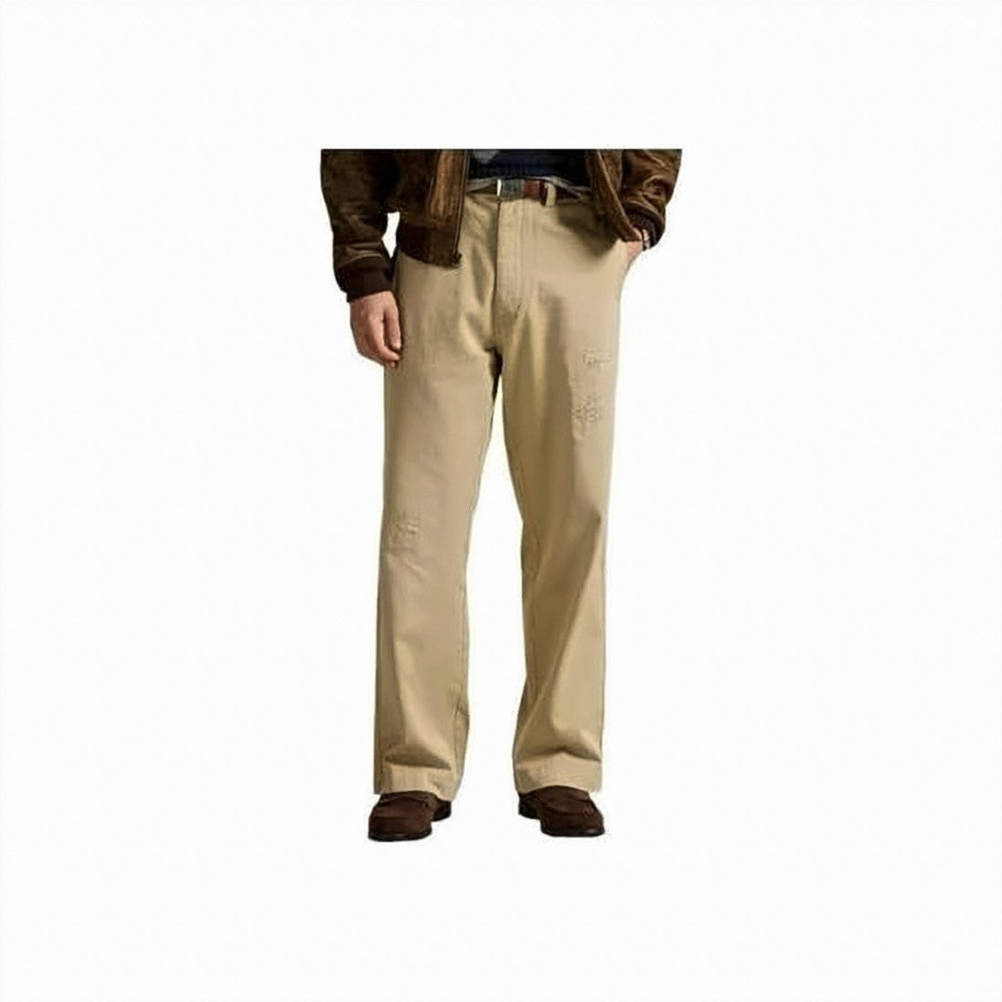 Polo Ralph Lauren Straight Fit Casual Pants With Mid-Rise Waist