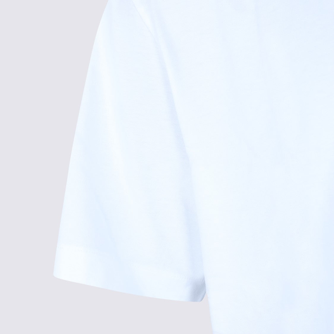 Off-White White Short-Sleeve T-Shirt With Abstract Design