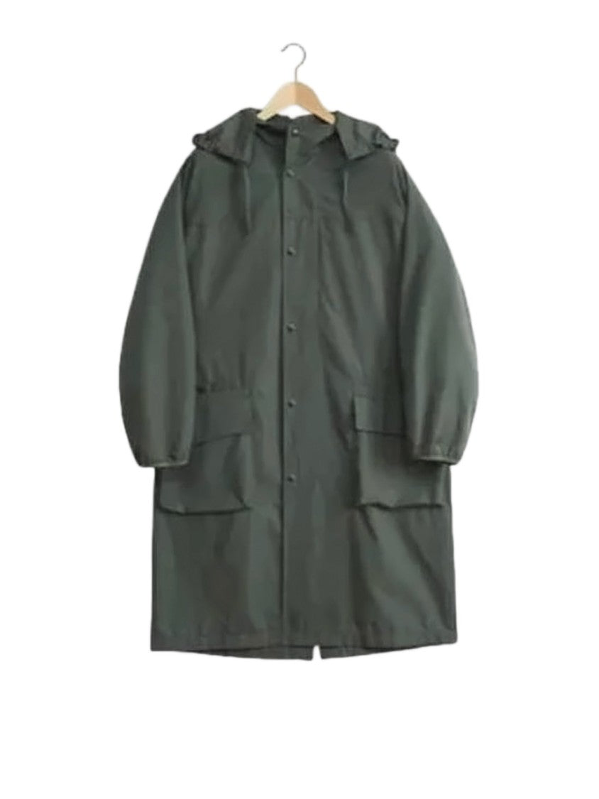 Lemaire Loose-Fitting Hooded Utility Jacket With Flap Pockets