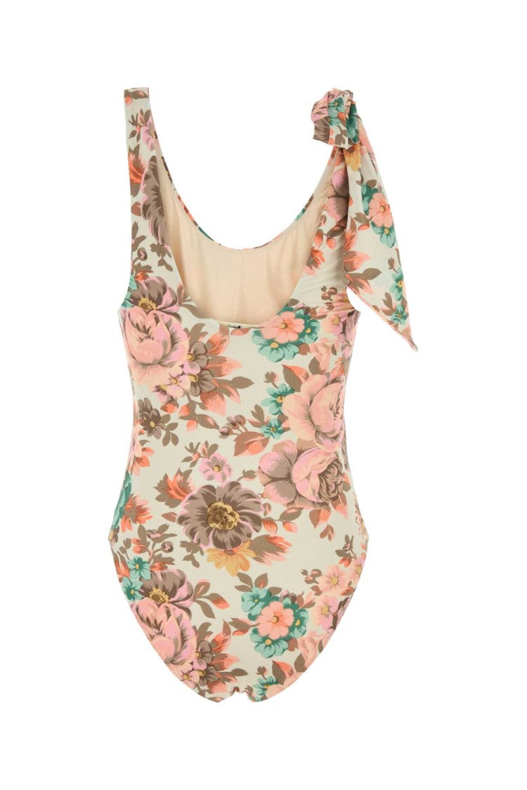 Chloé Printed Stretch Nylon Swimsuit