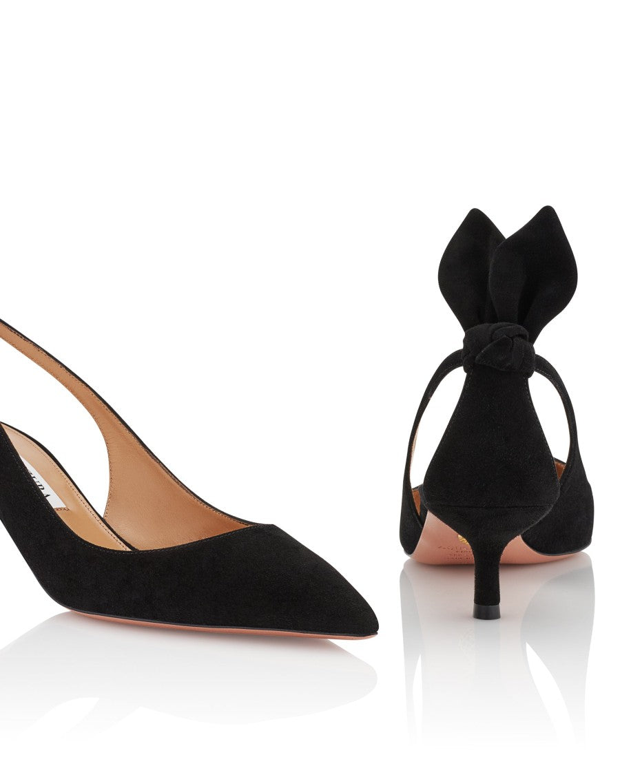 Aquazzura Bow Tie Pump 50