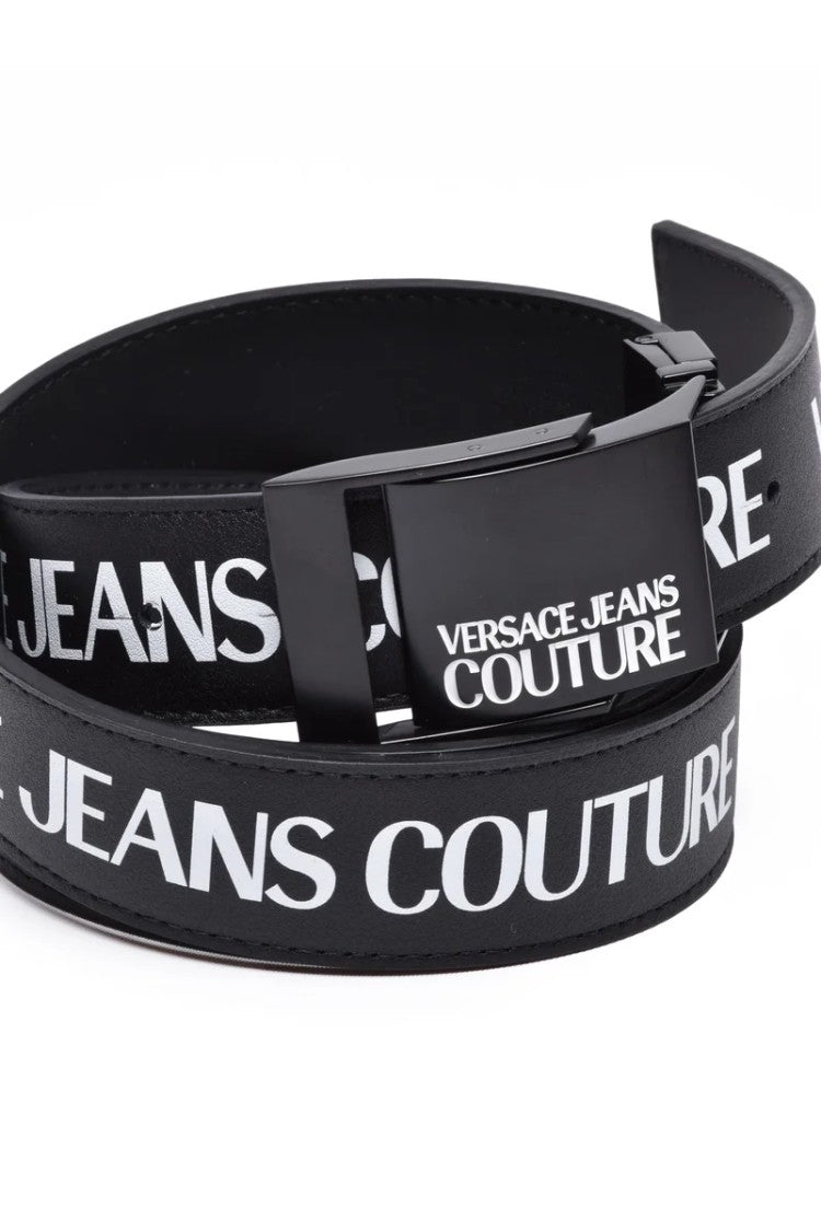 Versace Jeans Couture Leather Belt - Black