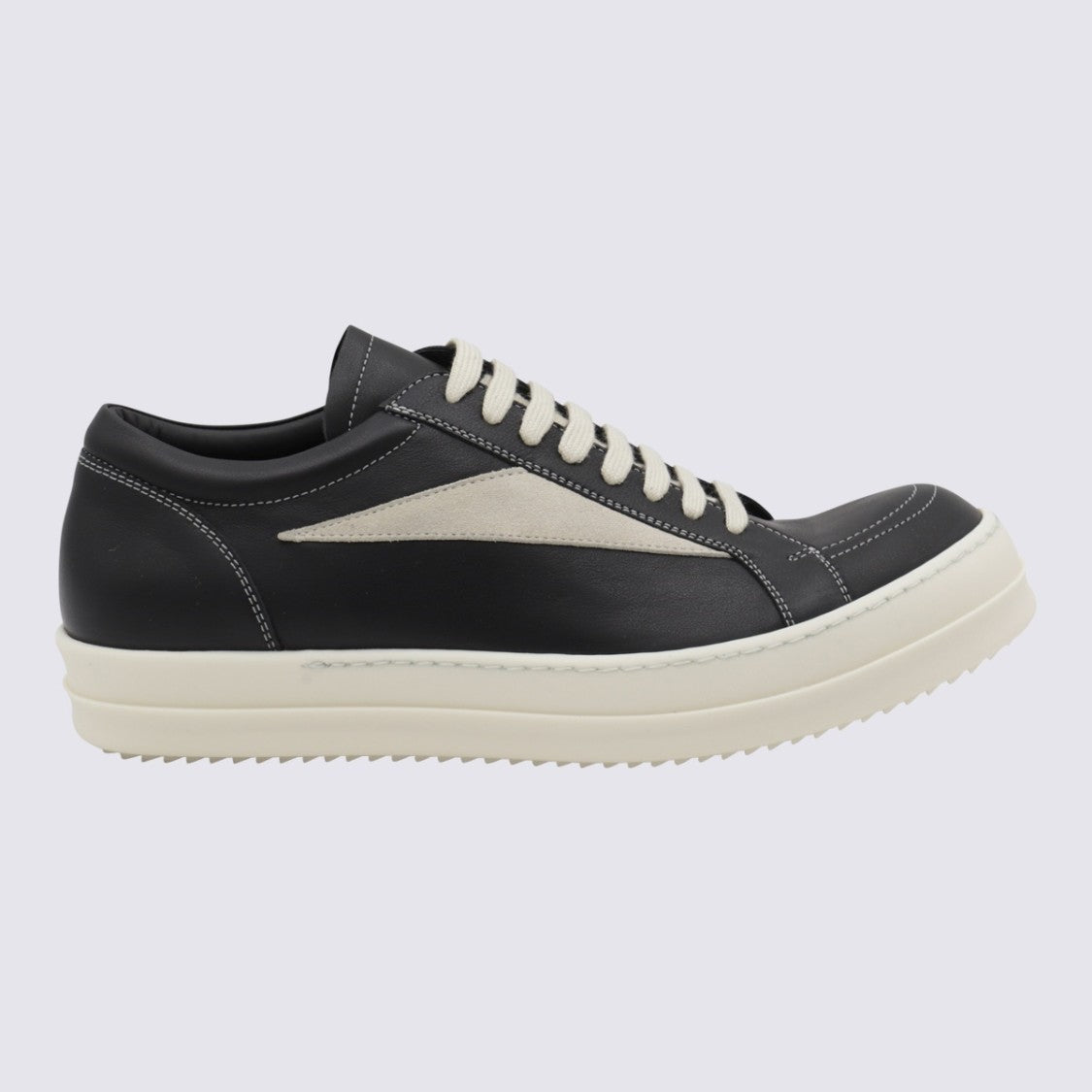 Rick Owens Low-Top Sneakers With Shark Tooth Sole