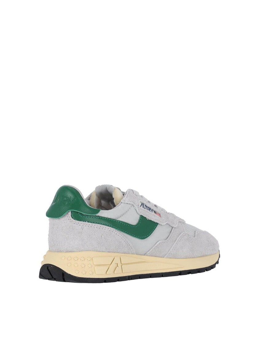 Autry Vapor Reelwind Low Suede Nylon Sneakers