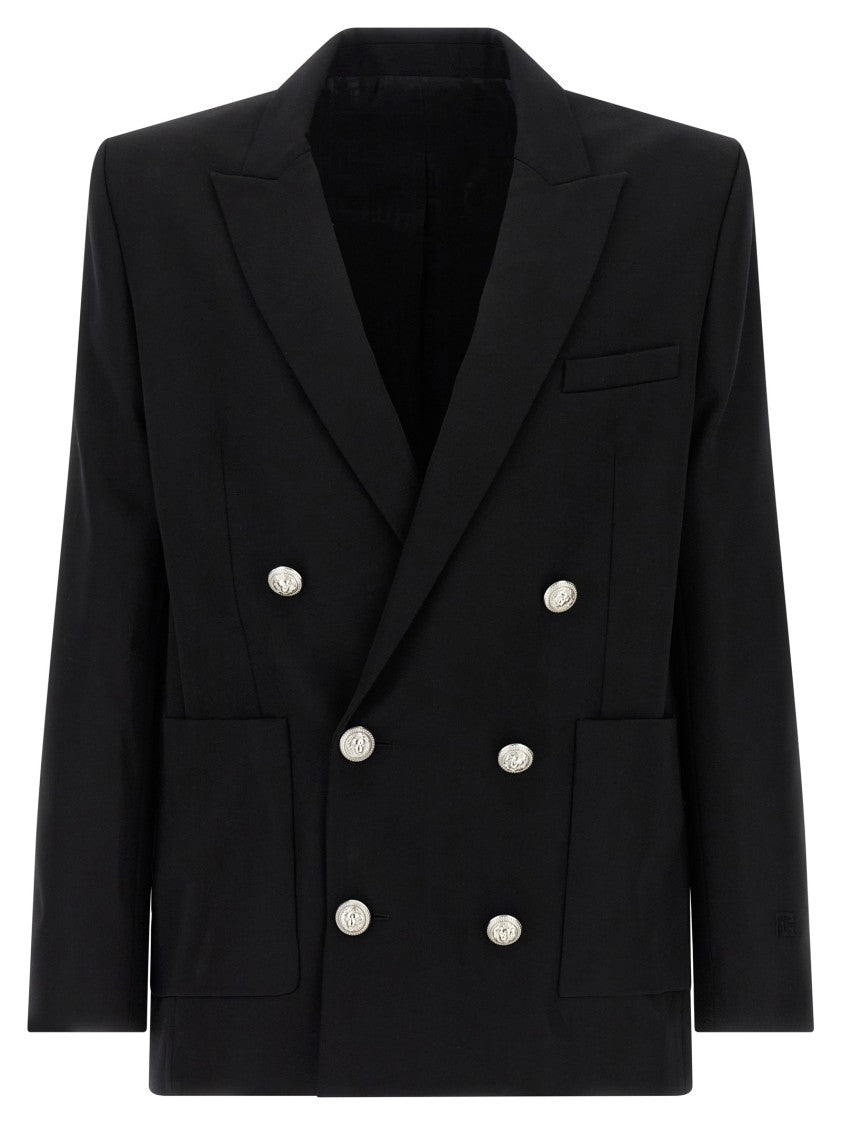 Balmain Grain De Poudre Blazer