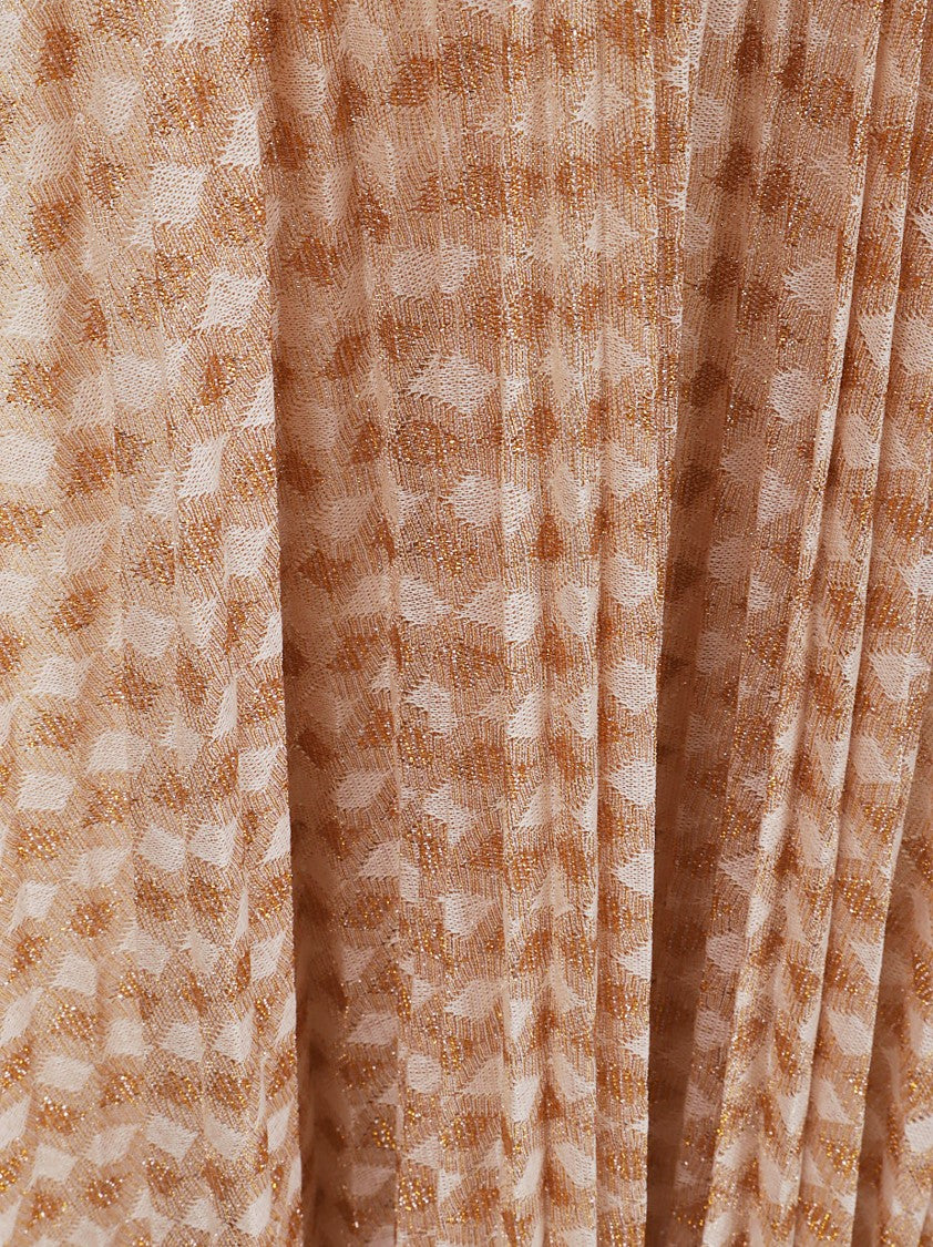Forte Forte Pleated Midi Skirt With Delicate Shimmer