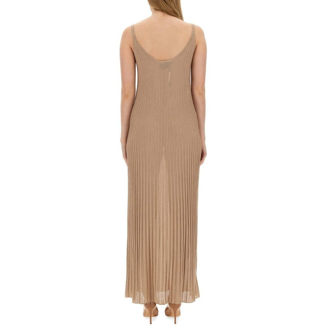 Max Mara Ritmo Lurex Long Dress