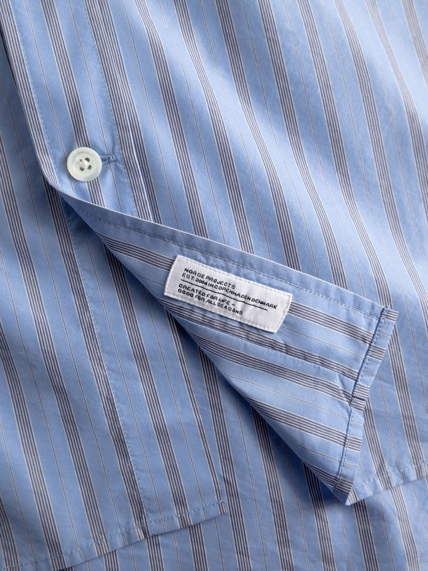 Norse Projects Refined Oversized Shirt With Classic Collar