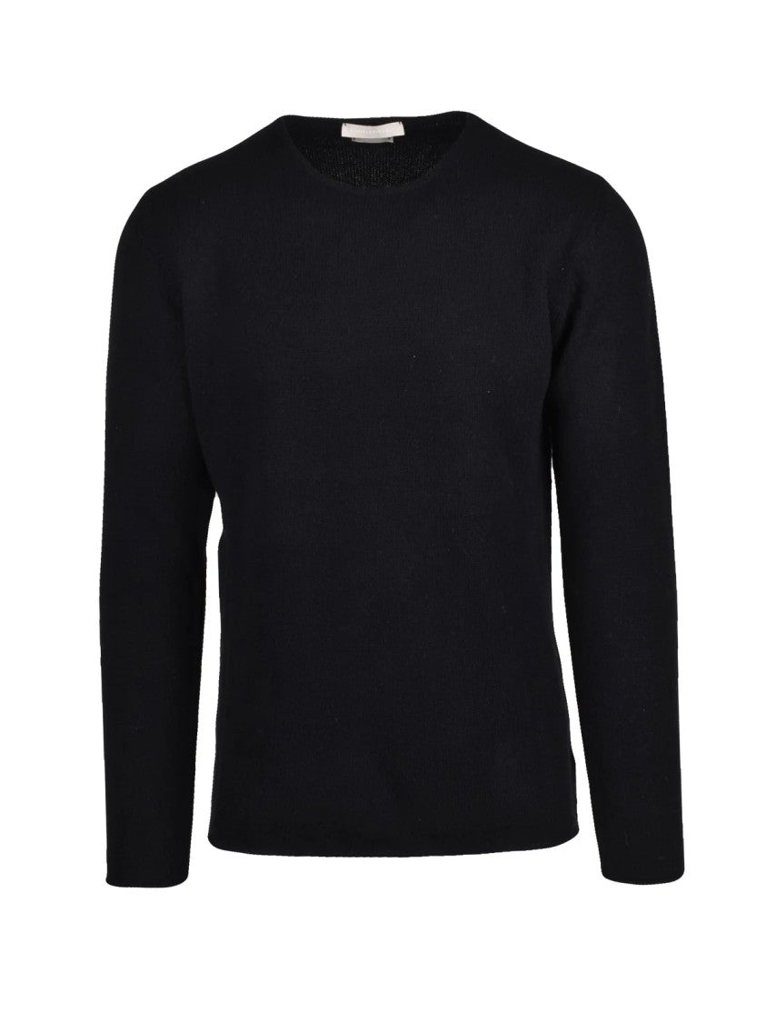 Daniele Fiesoli Cashmere Crewneck Sweater With Timeless Design