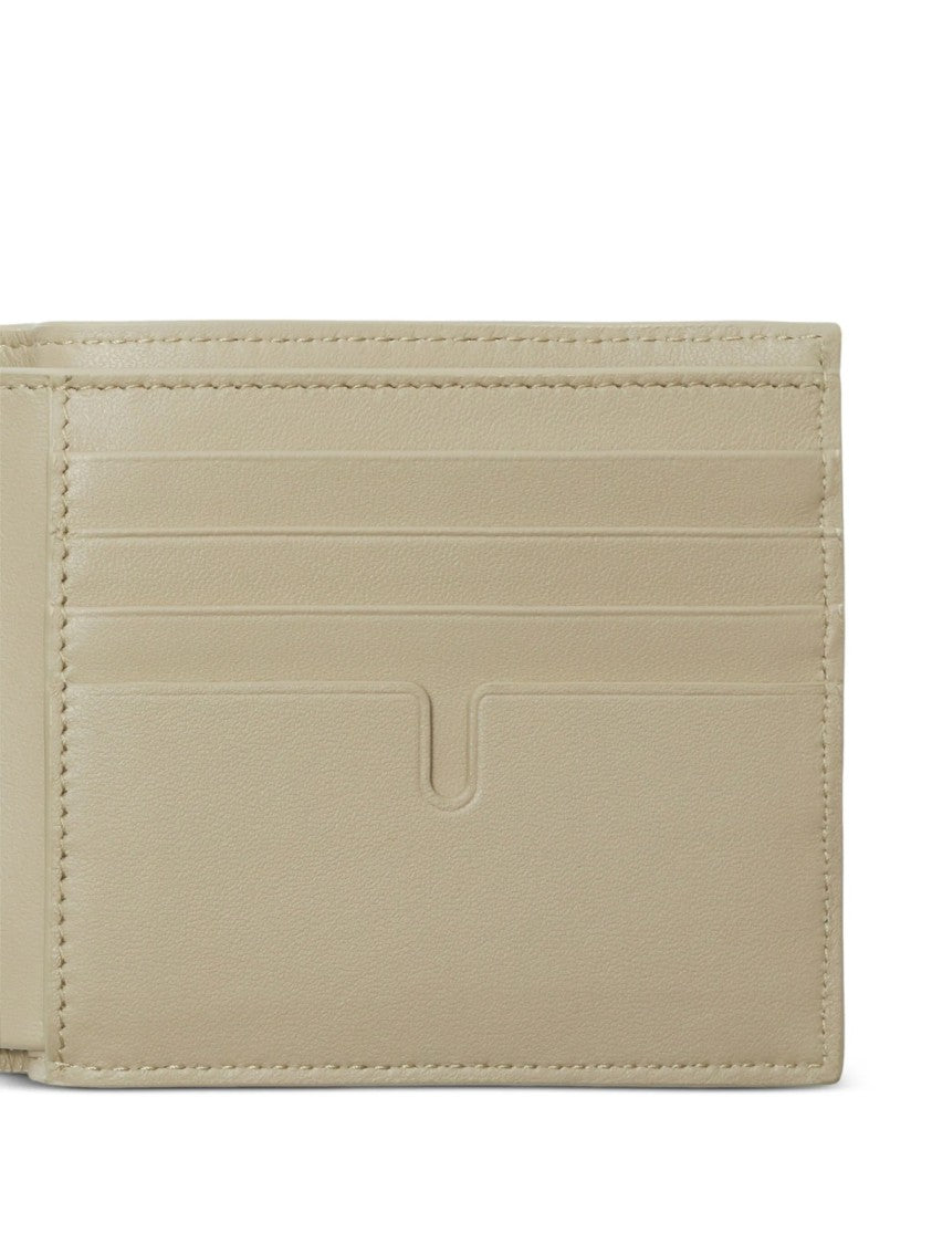 Burberry Logo Plaque Bifold Wallet