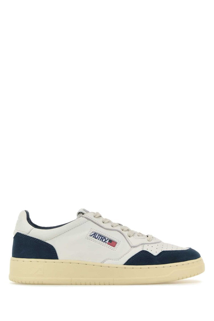 Autry Two-Tone Leather Medalist Sneakers