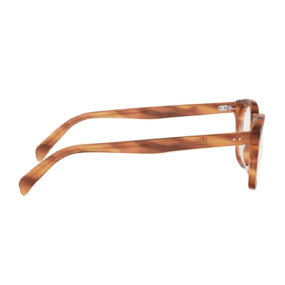 Celine Havana Thin Acetate Refined Square Sunglasses