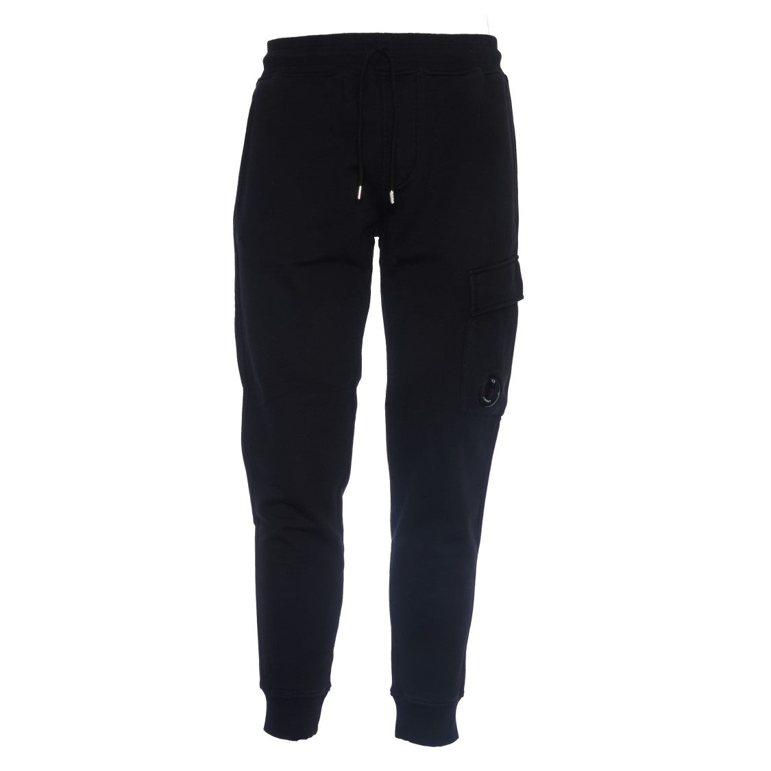 C.P. Company Cotton Diagonal Fleece Cargo Sweatpants