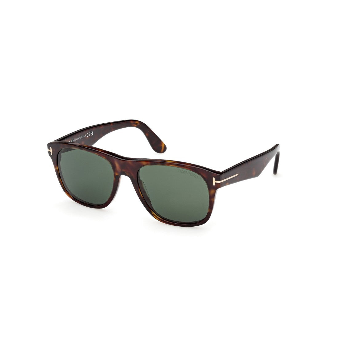 Tom Ford Ft1284 Tortoiseshell Rectangular Sunglasses