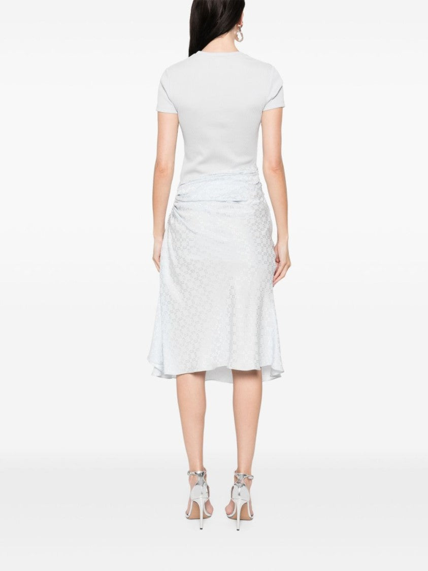 Givenchy Light Blue Midi Dress