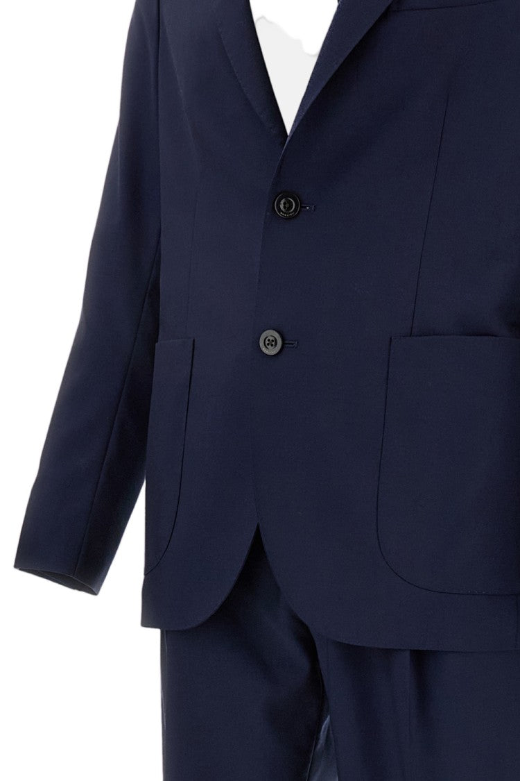 Boglioli Tropical Wool Single-Breasted Suit