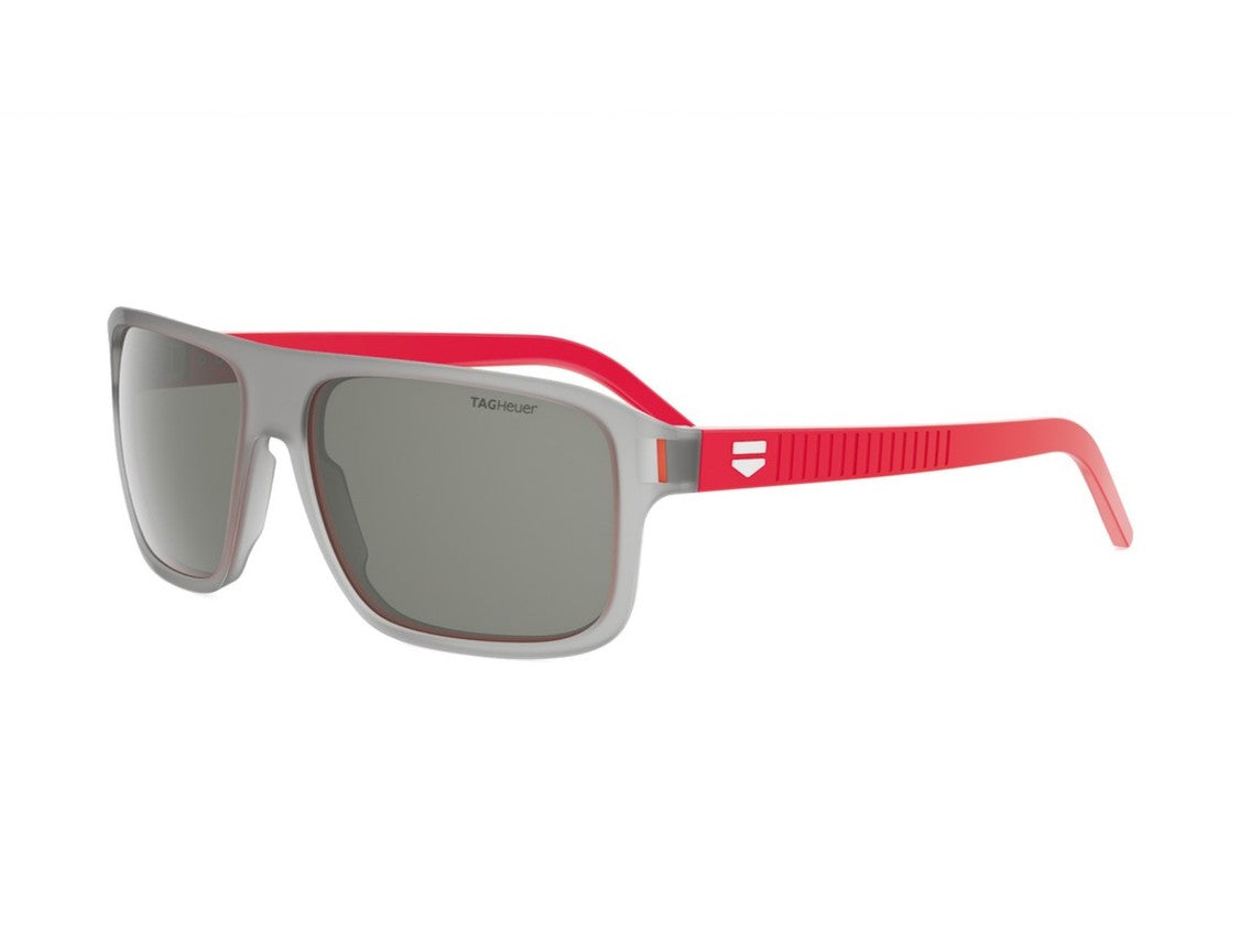 Tag Heuer Th40048i Textured Rectangular Sunglasses