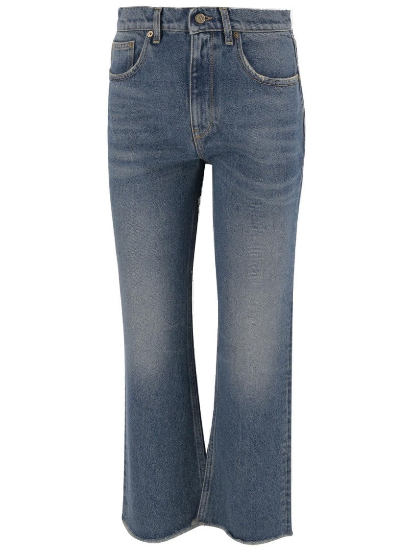 Golden Goose High-Waisted Flared Denim Jeans