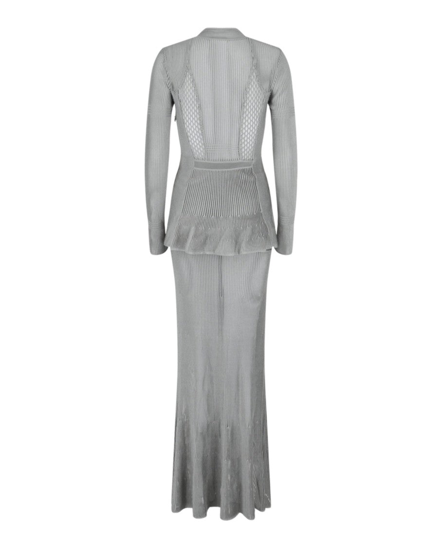 Givenchy Dress In Knit With Flounces