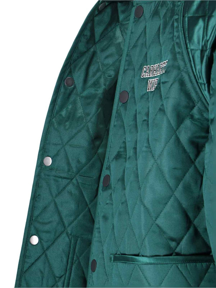 Carhartt Wip "Alumni Liner" Jacket, In Green Fabric
