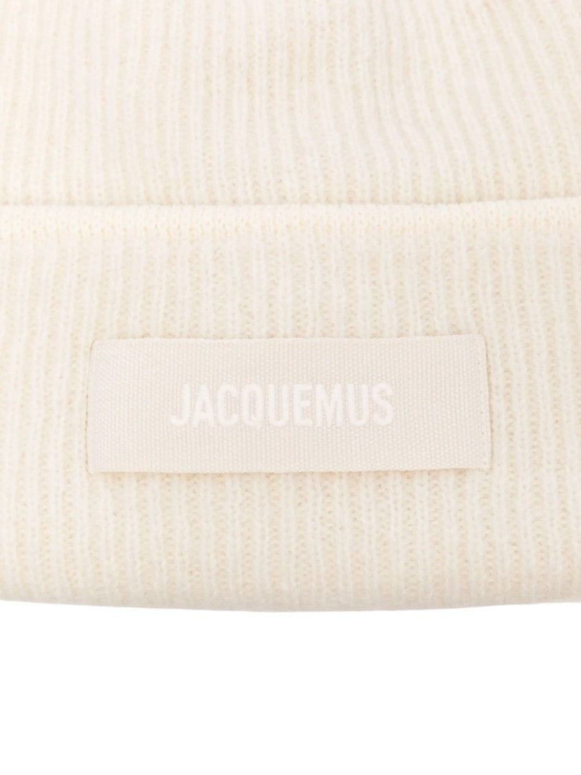Jacquemus Gros Grain Ribbed Knit Wool Beanie