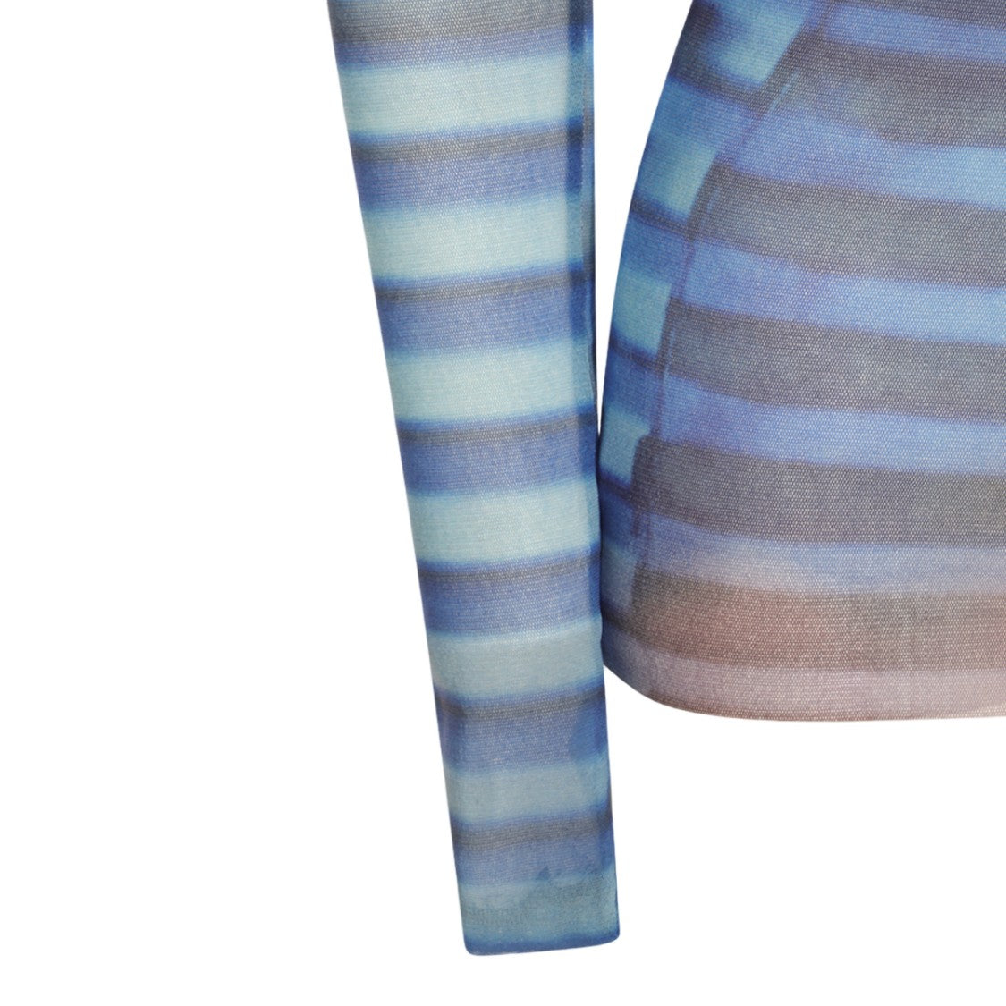 Jean Paul Gaultier Fitted Long-Sleeved Top