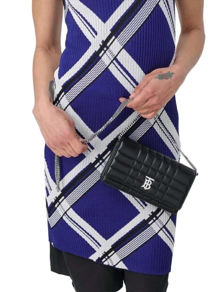 Burberry Quilted Lambskin Leather Crossbody Bag