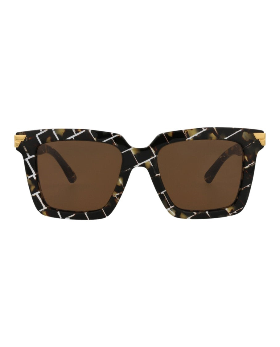 Bottega Veneta Square-Frame Acetate Sunglasses