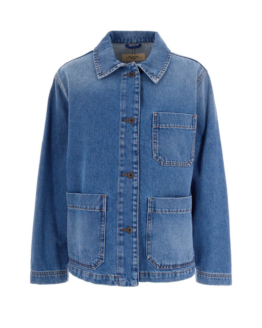 Max Mara Blue Denim Jacket