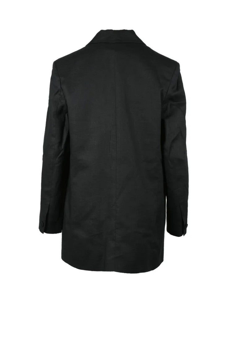 Nine Minutes Linen Jacket - Black