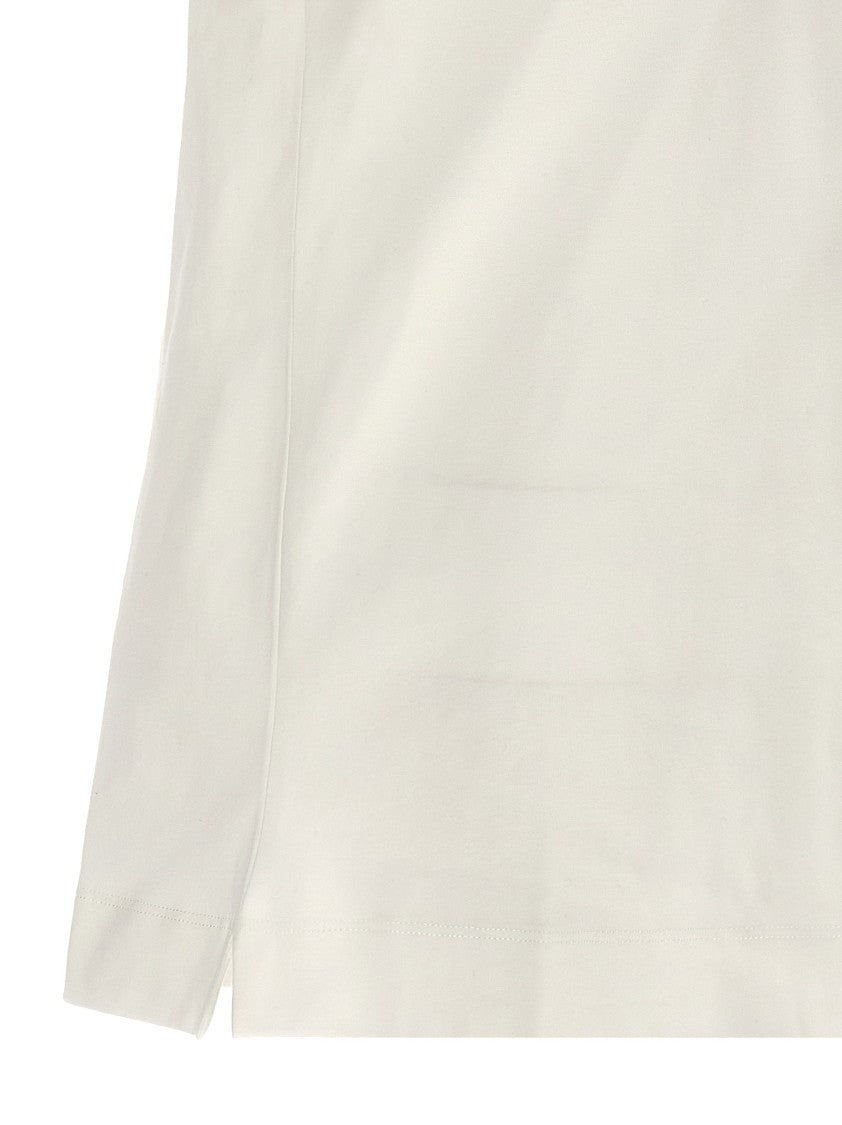 Zegna White Cotton Crew Neck T-Shirt