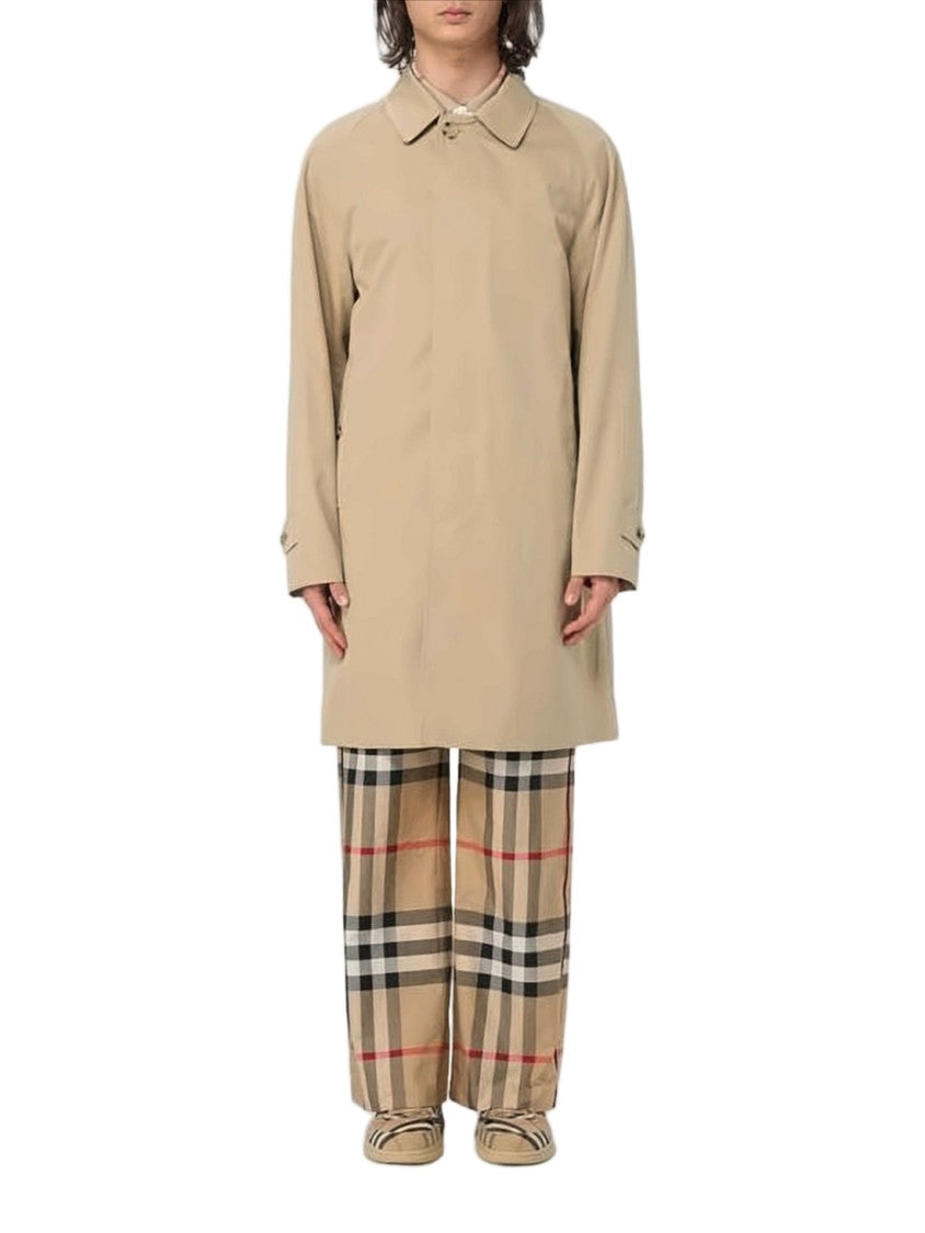 Burberry Mid-Length Cotton Heritage Cut Burberry Coat