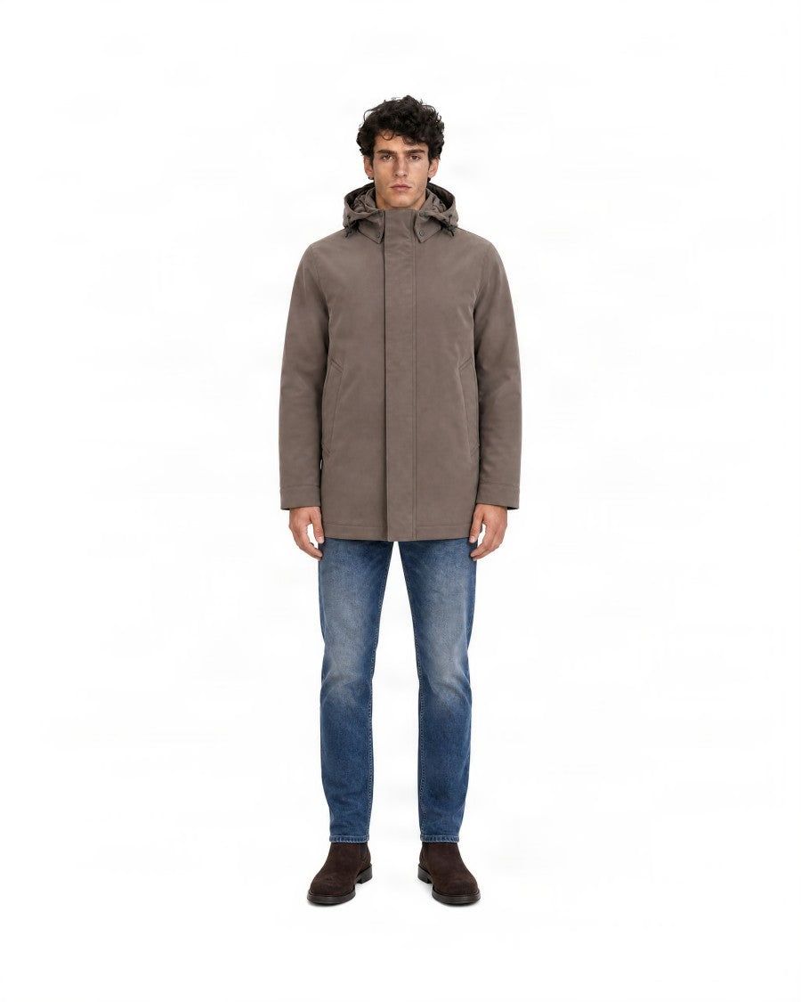 Woolrich Water-Resistant Tech Softshell Parka With Adjustable Hood
