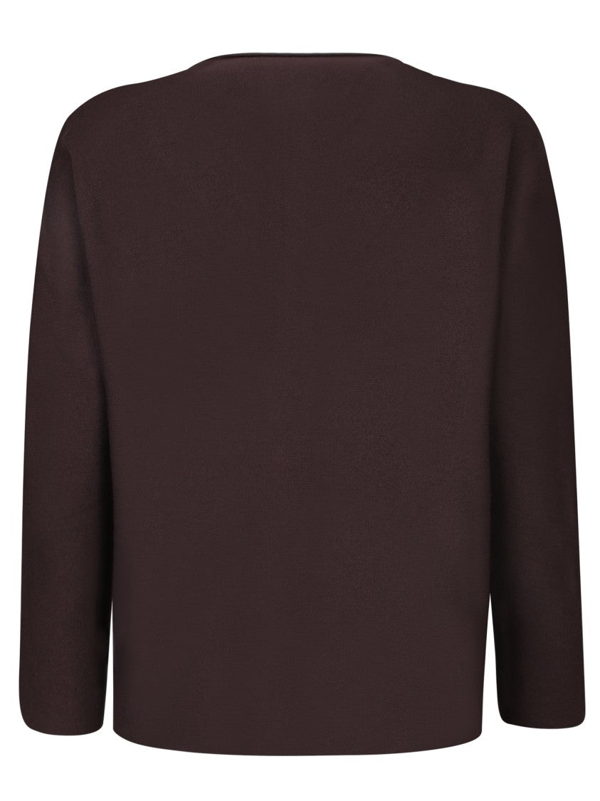 Lardini  Knit Cardigan With Classic V-Neck And Button Closure