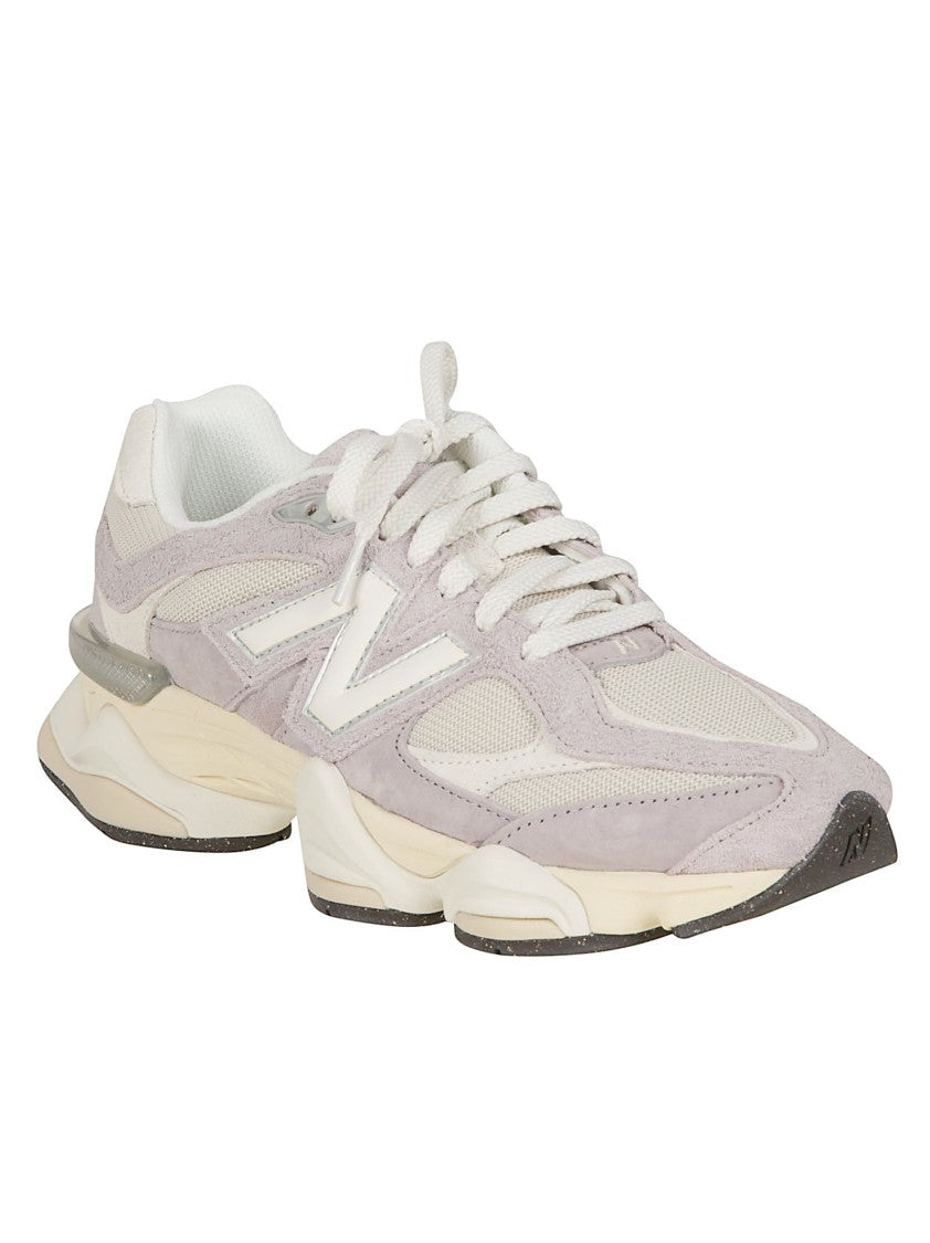 New Balance 9060 Layered Suede Mesh Sneakers