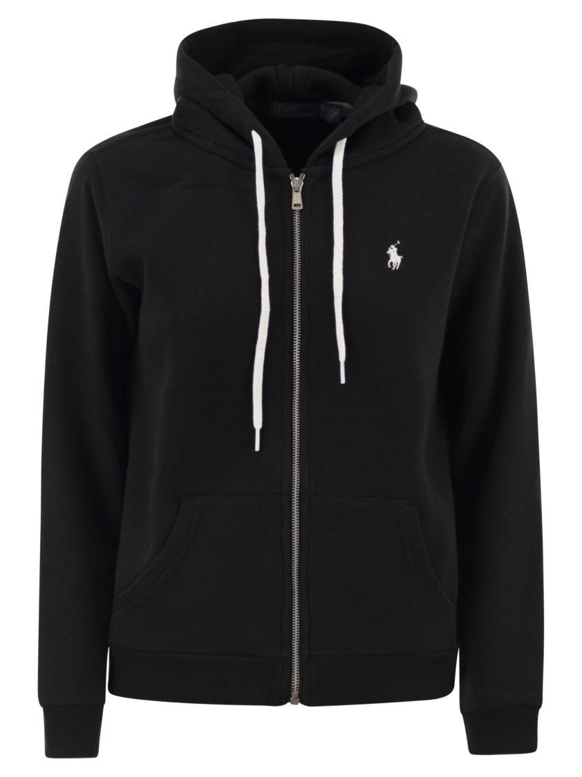 Polo Ralph Lauren Zip-Fastening Hoodie With Exclusive Embroidered Pony