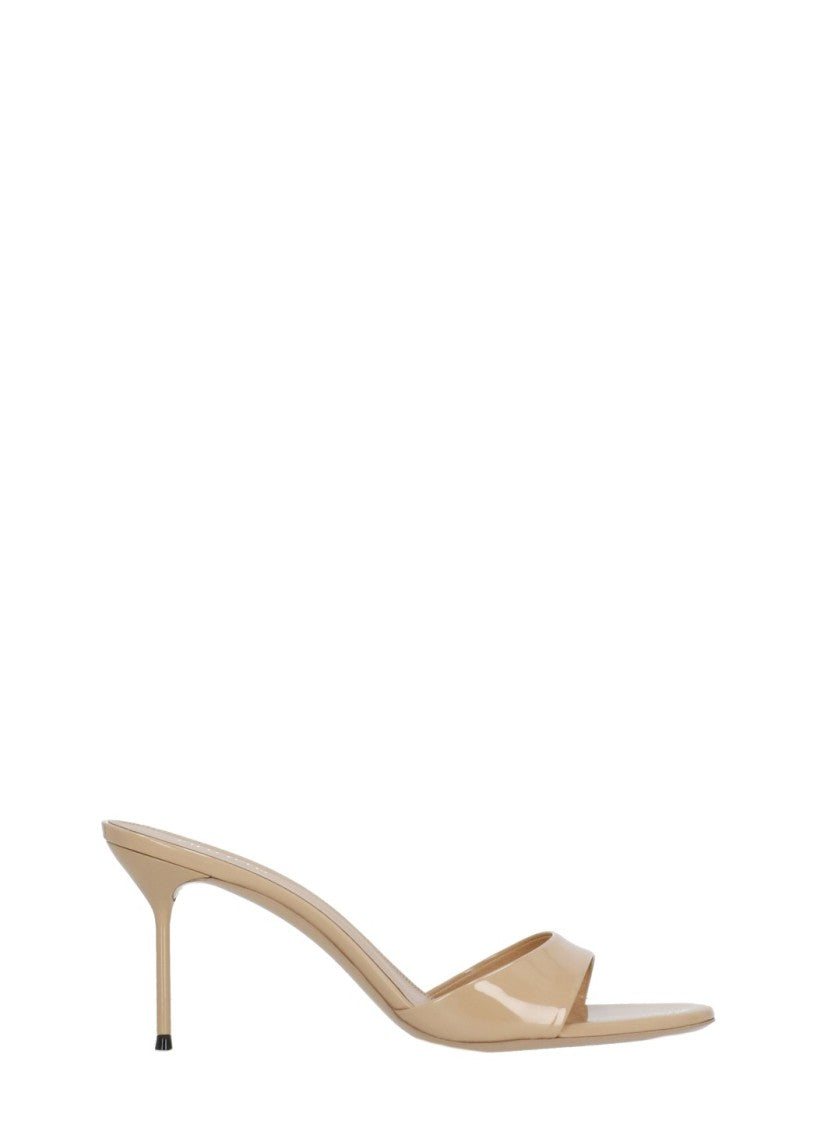 Paris Texas Pink Lidia Polished Leather Sandals