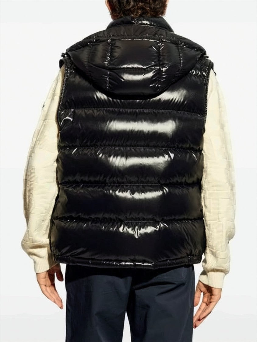 Moncler Padded Vest With Detachable Hood