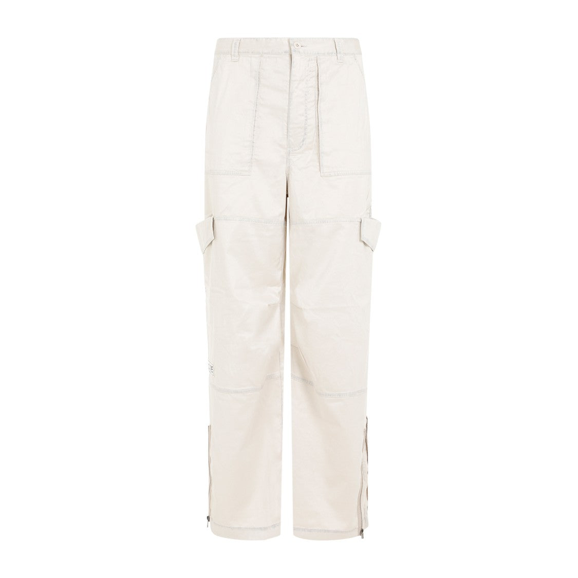 Acne Studios Beige Polyester Pants