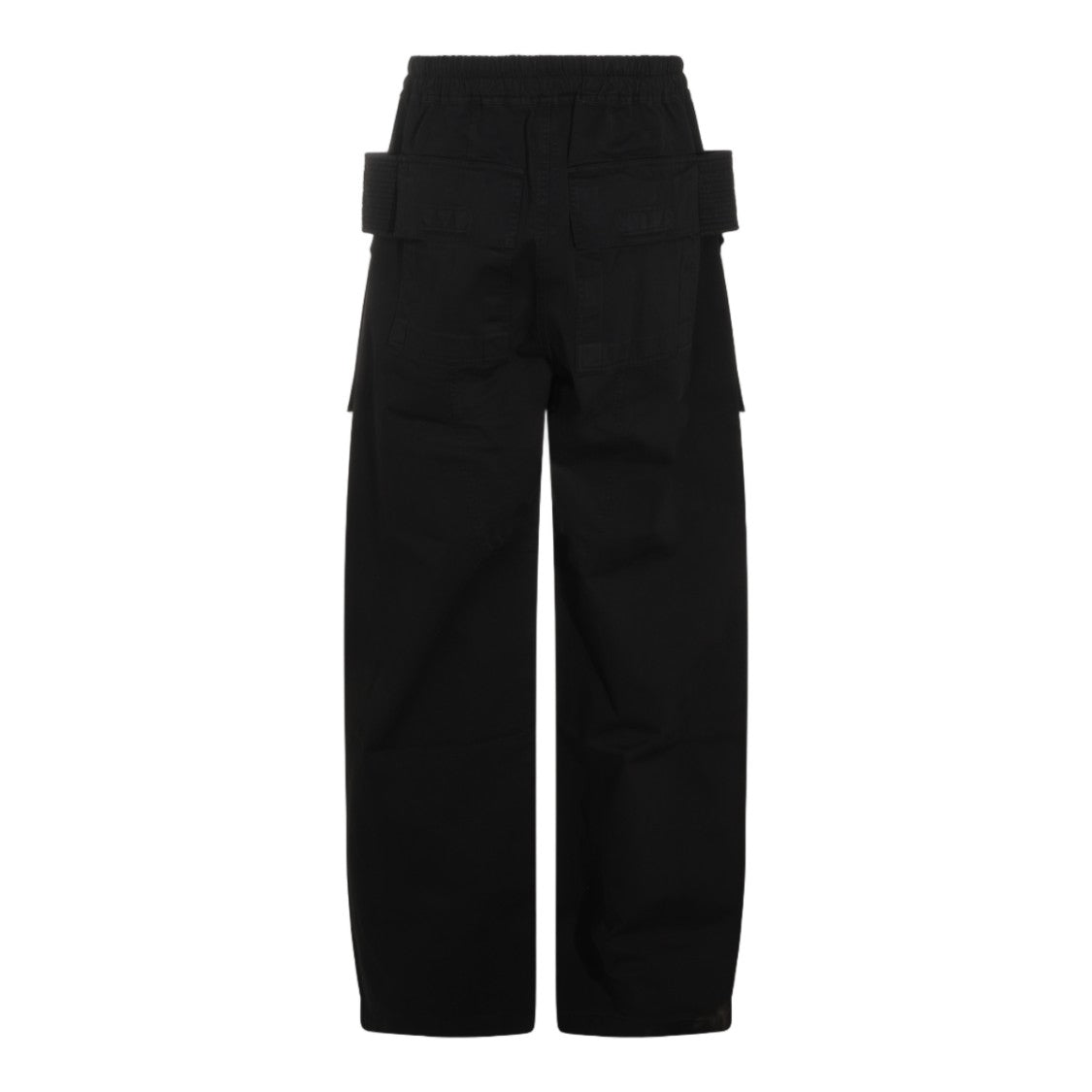 Drkshdw By Rick Owens Wide-Leg Trousers With Elastic Waistband And Utility Pockets