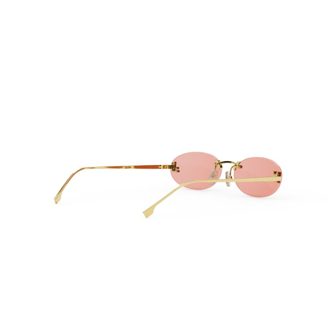 Fendi Fe4075us Rimless Sunglasses