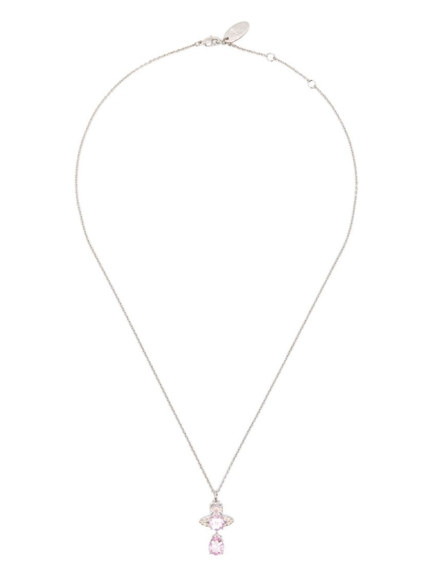 Vivienne Westwood Silver-Tone Orb Pendant Necklace