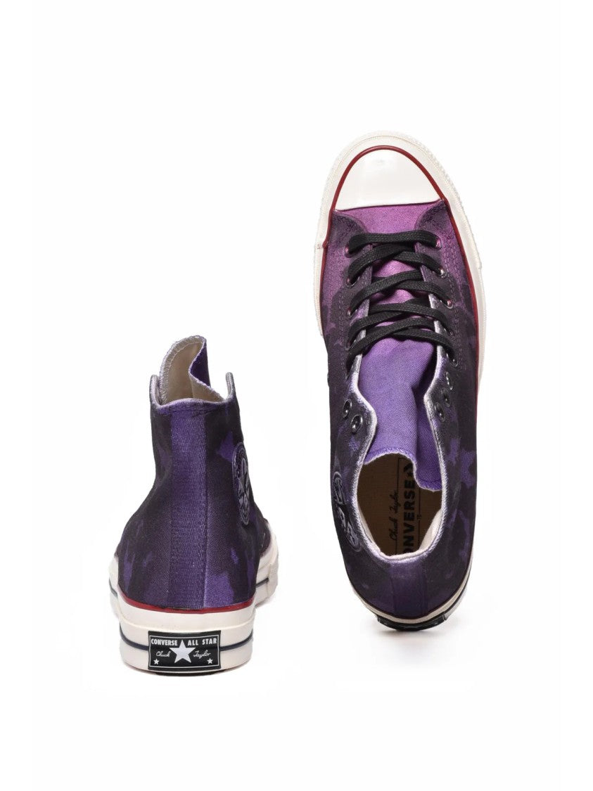 Converse Purple Camouflage Canvas Sneakers