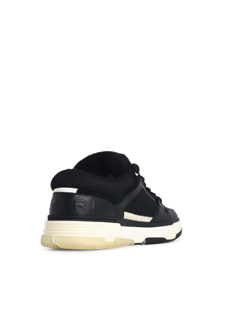 Amiri 'Ma-1' Black Leather Blend Sneakers