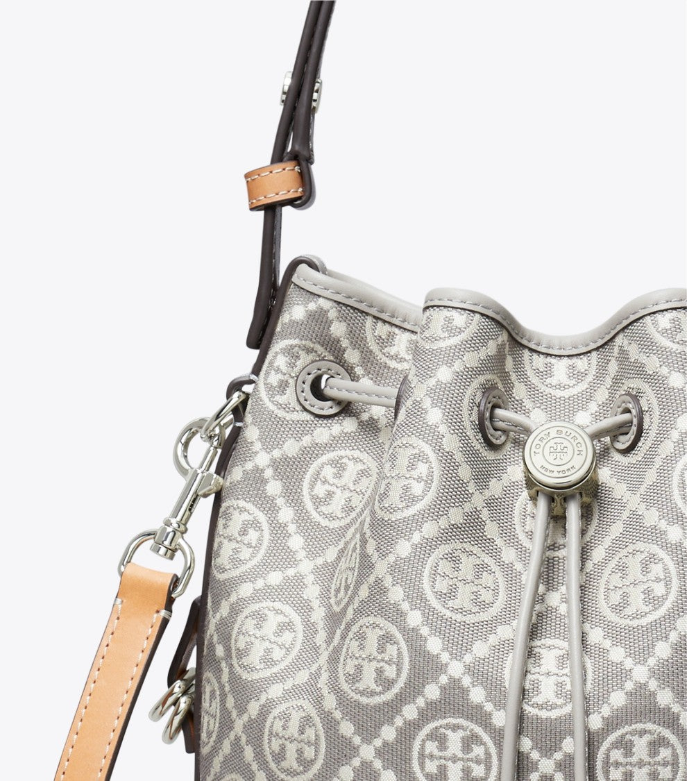 Tory Burch T Monogram Utility Bucket Bag