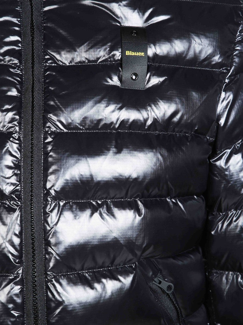 Blauer Quilted Hooded Down Jacket